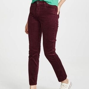 PAIGE‎ Corduroy Hoxton Ankle Jeans